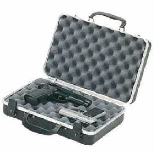 Plano Deluxe Double Pistol Black Hard 14" X 9" X 4" 10-10402